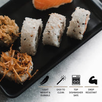 Sushi Servies 4 personen - 100% Melamine - Complete set - Sushi Kit - Incl. Sushi Stokjes