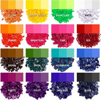 Kaarsen Kleurstof - Pigment - Color Dye - Zelf (Geur)Kaarsen Maken - 16 Kleuren - Oud Kaarsvet Hergebruiken - DIY - Volwassenen