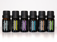 6 Essentiële Olie - Aromatherapie - Cadeau Set – Geurolie voor Aroma Diffuser- Etherische Oliën – Sterkere concentratiegraad