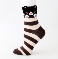 Sokken dames – 36 t/m 40 - Katoenen Socks - Happy Casual - Uniek Design