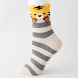 Sokken dames – 36 t/m 40 - Katoenen Socks - Happy Casual - Uniek Design