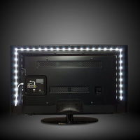 TV LED strip RGB | 2 meter | 16 kleuren | Siliconen voering | Buigbaar | Water- en stofbestendig | Zelfklevend | Multifunctioneel