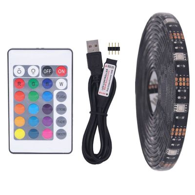 LED strip RGB | 1 meter | 16 kleuren | Siliconen voering | Buigbaar | Milieuzuinig | Water- en stofbestendig | Zelfklevend | Multifunctioneel 4