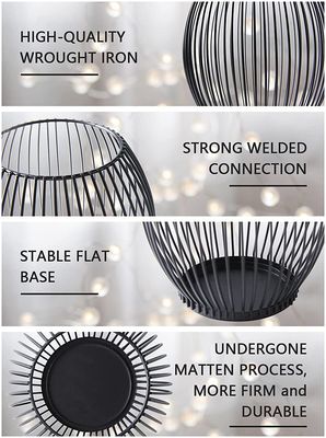 Waxinelichthouders – Kaarsenhouders voor waxinelichten – Theelichthouder – 2 stuks – RVS 1