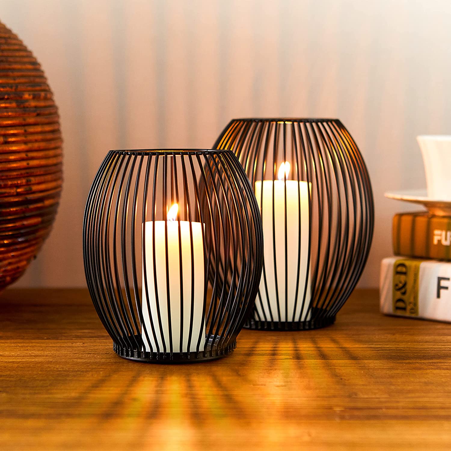 Waxinelichthouders – Kaarsenhouders voor waxinelichten – Theelichthouder – 2 stuks – RVS