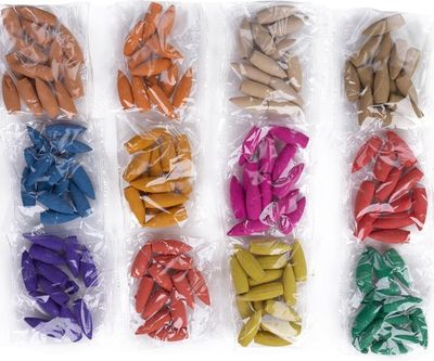 Wierookhouder waterval – Wierook Houder - Wierookbrander – Backflow Incense burner Waterfall – Incl. 120 XXL Kegels / 30 Aqua Wierookstokjes 1