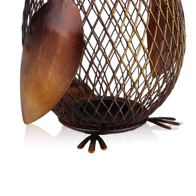 Spaarpot kind jongen - meisje – Volwassenen houten spaarvarken – 15 cm – Uniek - Handgemaakte Uil 2